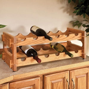 Stackable Wine Rack - Downloadable Plan alt 0